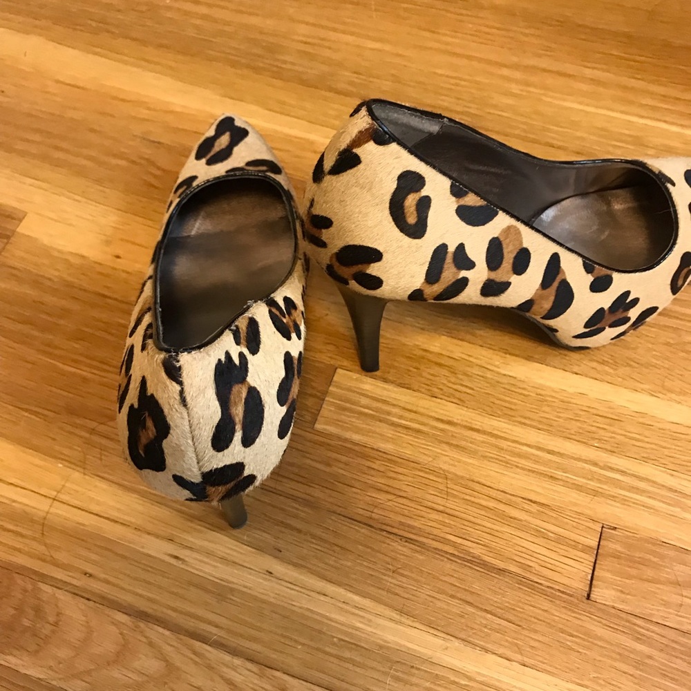 Moda Animal Skin Heels - Picture 3 of 5